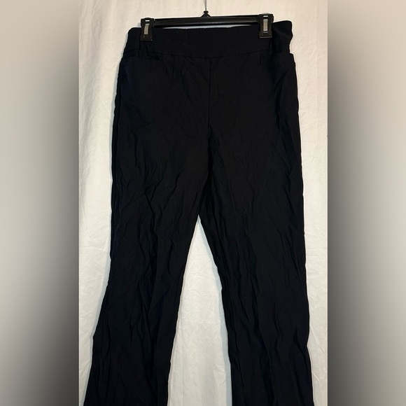 Kim Rogers Tummy Control Women’s Black Trousers size 10 Short Front Pockets - Picture 3 of 10